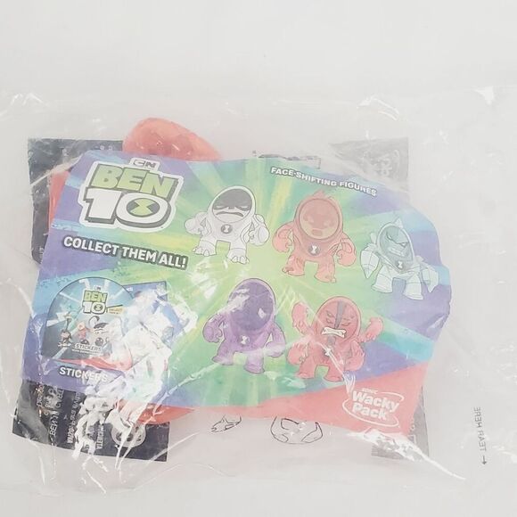 Sonic Wacky Pack, Ben 10 Face Shifting Figures, Heat Blast - Picture 3 of 3